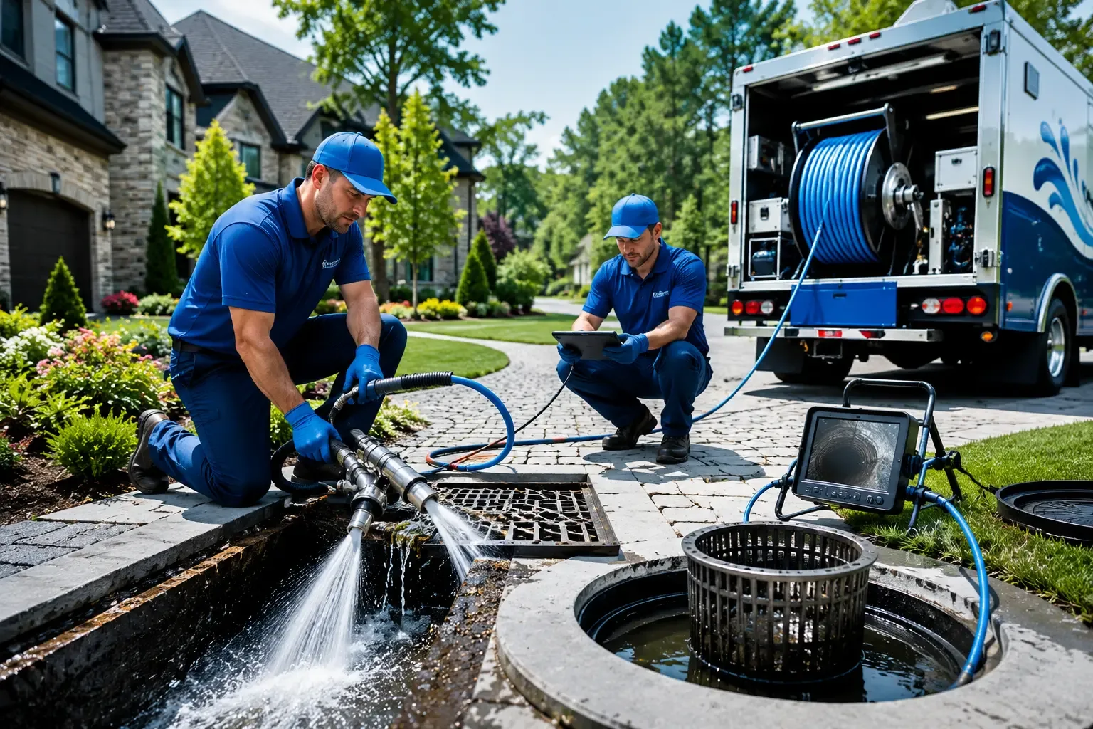 Local outdoor drain cleaning professionals in Bear Creek, PA